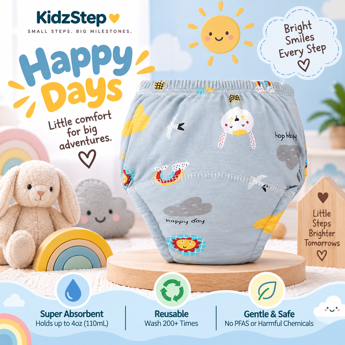 KidzStep Training Underwear
