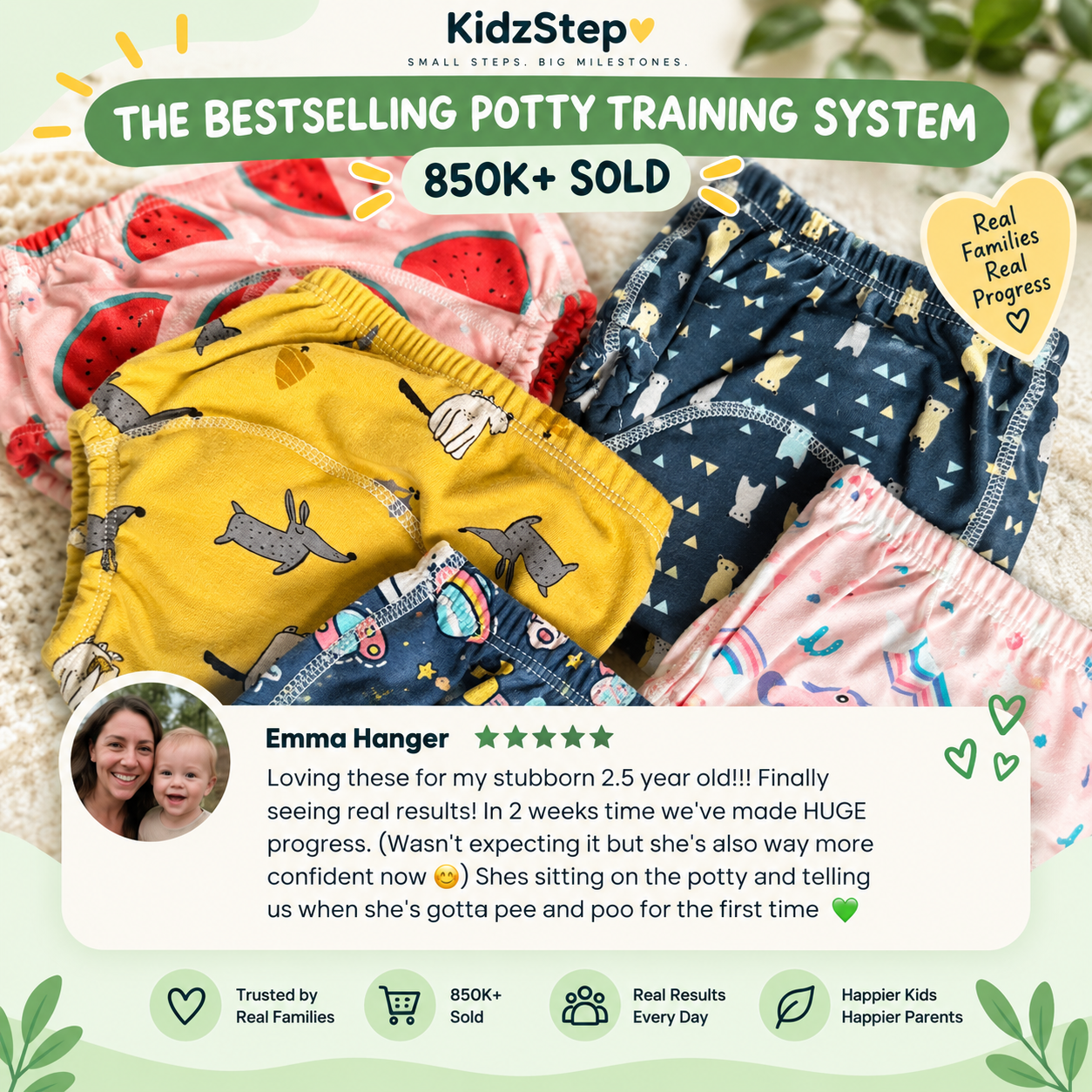 KidzStep Training Underwear